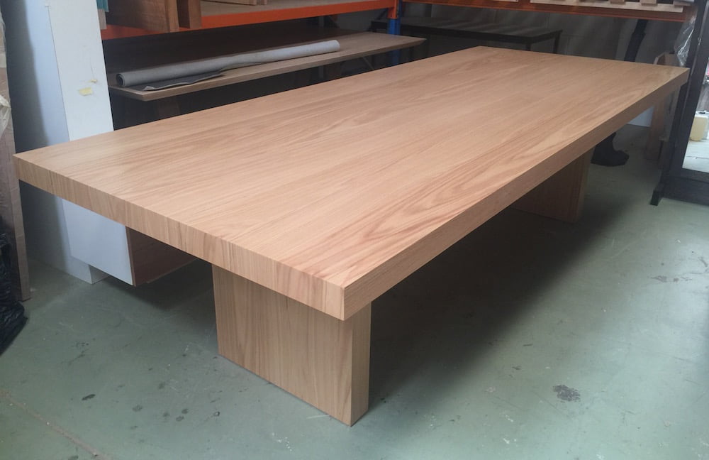 American white oak deals table