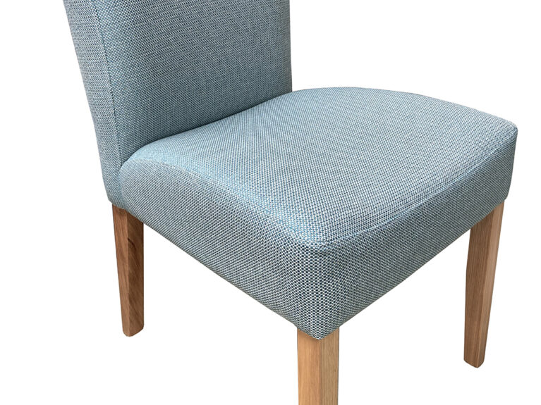 Hobart Dining Chair Upholstered Oak Legs Quality Furniture Made in Adelaide, South Australia