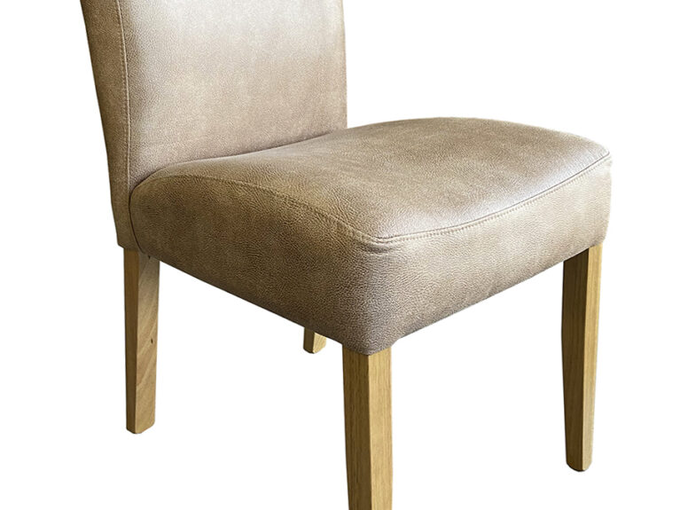 Hobart Dining Chair Upholstered Oak Legs Quality Furniture Made in Adelaide, South Australia