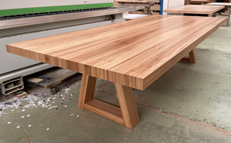 blackbutt timber desk