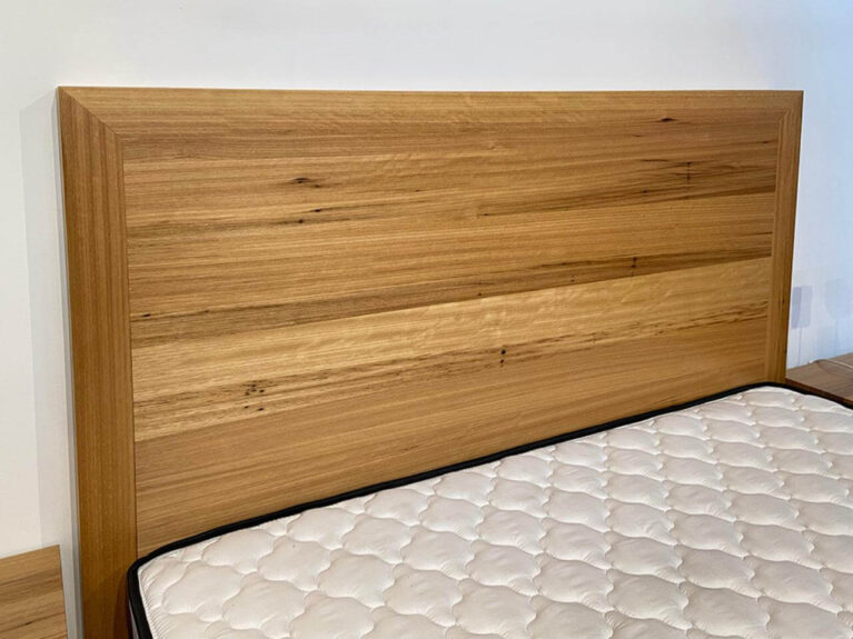 Samai Bedhead Blackbutt Timber Bedroom Quality Furniture Made in Adelaide, South Australia