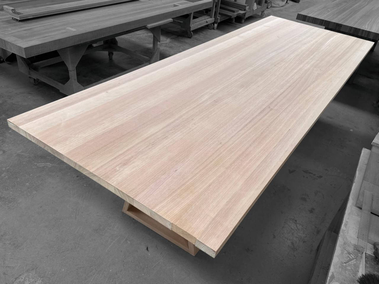 Solid 6 8 10 Seater Dining Table Tasmanian Oak Timber Custom Size 2 Pack Polyurethane Quality Furniture Adelaide, South Australia